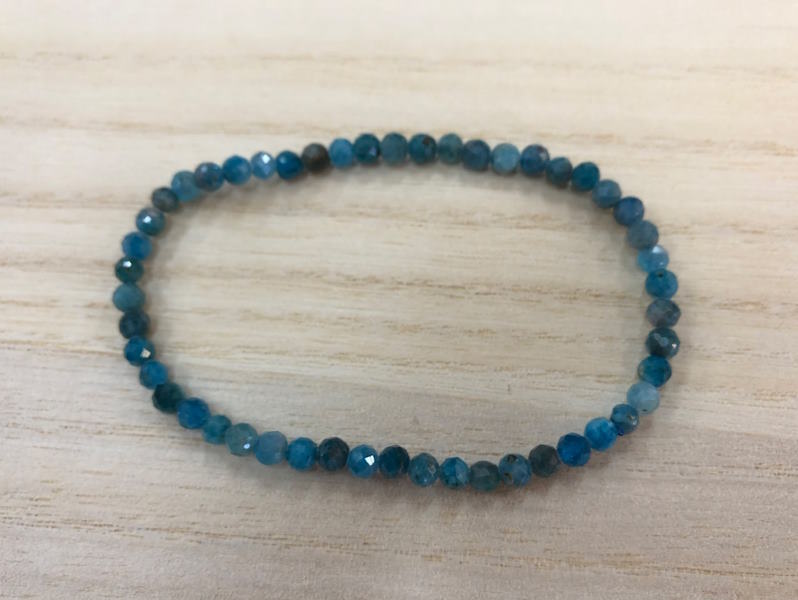Pulsera Apatito bola facetada